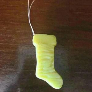 Handmade Beeswax Ornaments -  Stocklings - Set of 2